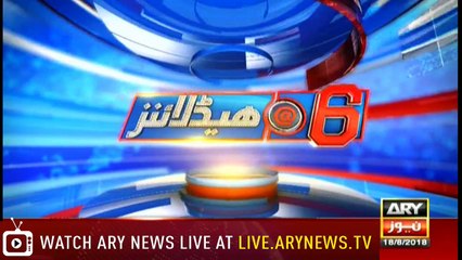 Headlines 1800 18th August 2018