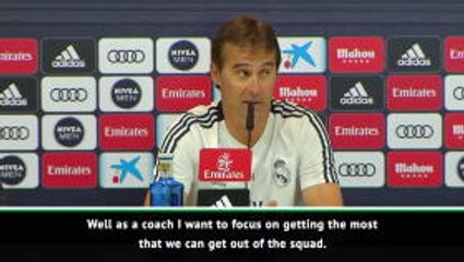Lopetegui content with Real Madrid squad