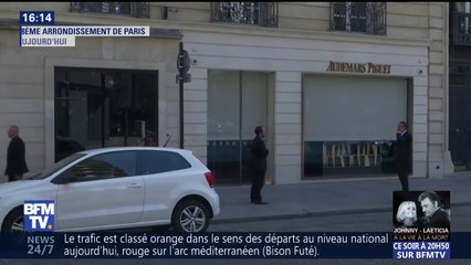 À Paris, des braqueurs dévalisent une bijouterie proche des Champs-Élysées