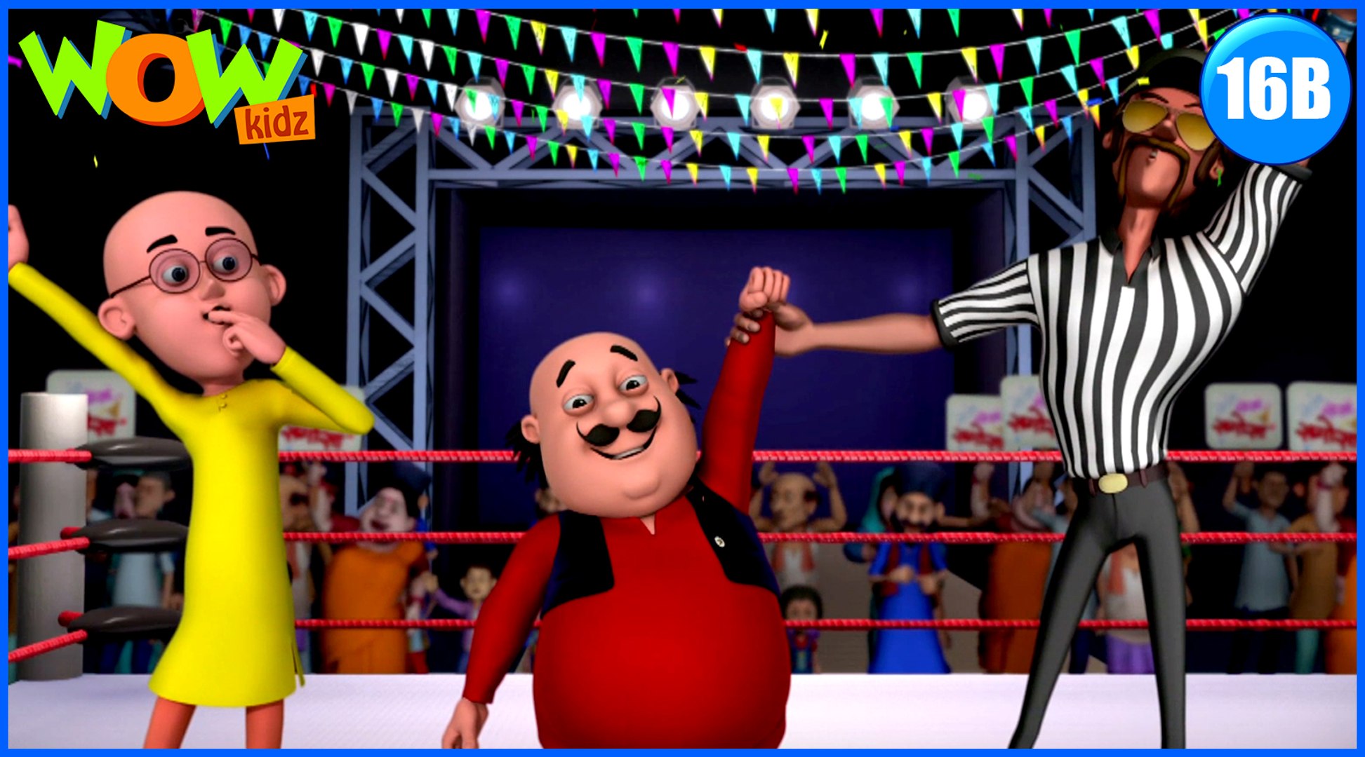 Motu Patlu in Hindi | Motu Patlu WWE Fight | Cartoon for Kids - video  Dailymotion