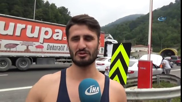 Bolu Dağı'nda Trafik Durma Noktasına Geldi