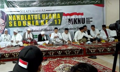 Ma'ruf: Ayo Warga NU Dukung Paslon dari NU di Pilpres