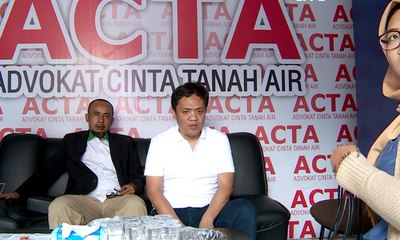 Wakil Ketua ACTA Masuk Timses Jokowi-Ma'ruf Amin