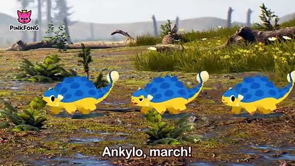 Spinosaurus vs Tyrannosaurus and more | Dinosaur Songs | + Compilation | Pinkfong Songs fo