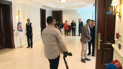 Bakan Soylu Sırbistanli mevkidaşı Stefanovic'i kabul etti