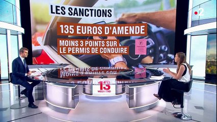 Sécurité routière : haro sur le téléphone portable