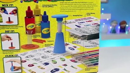 CRAYOLA Silly Fruit Scented Marker Maker Playset!