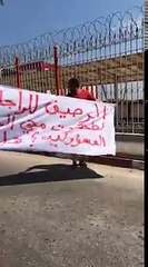 Les citoyens protestent contre l'occupation d'un lieu public par tahkout