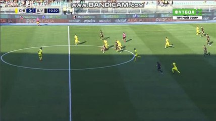 Cristiano Ronaldo Header Chance to Score - Chievo vs Juvents - Serie A - 18/08/2018