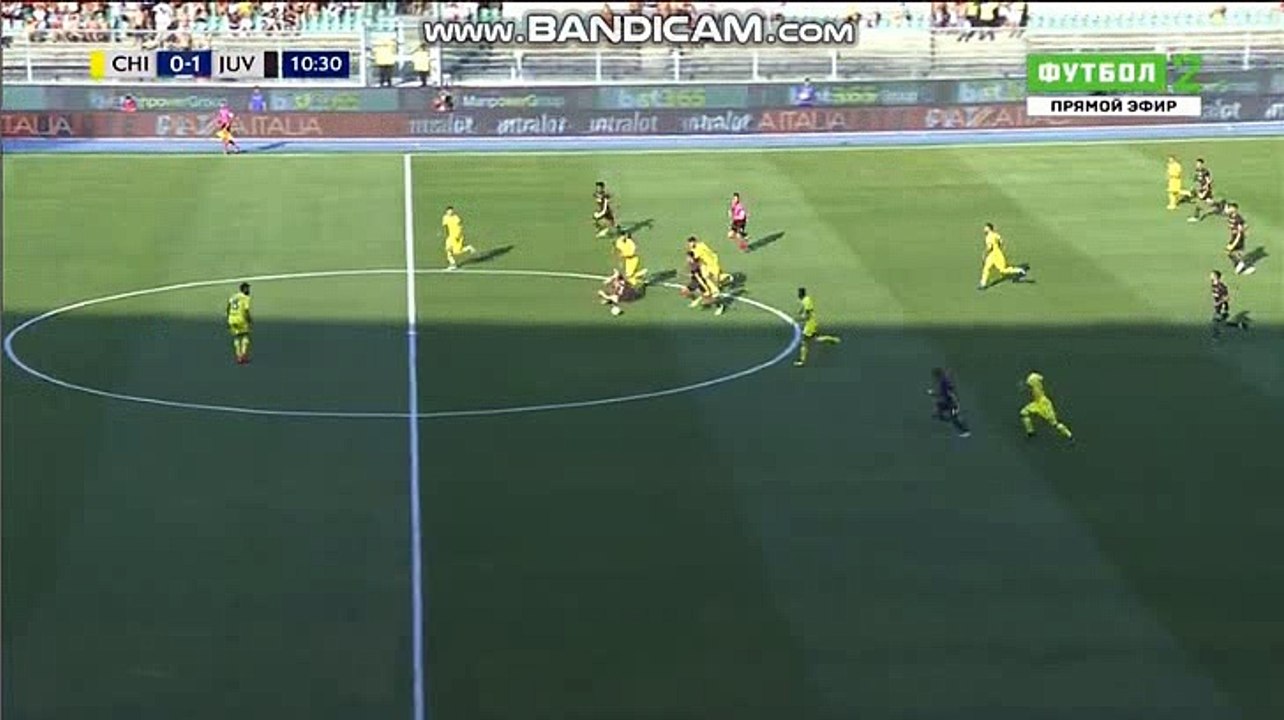 Cristiano Ronaldo Header Chance to Score - Chievo vs Juvents - Serie A - 18/08/2018