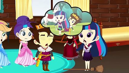 ✅MLP Equestria Girls Twilight Sparkle and Flash Sentry Animation Kids At School | Zilo Car