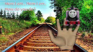 Thomas the Tank Engine Finger Family Song Nursery Rhyme Friends Kids