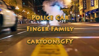 POLICE CAR Finger Family | Finger Family Nursery Rhyme Song