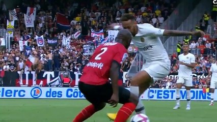 Neymar Penalty Goal - Guingamp vs Paris Saint Germain 1-1 18/08/2018