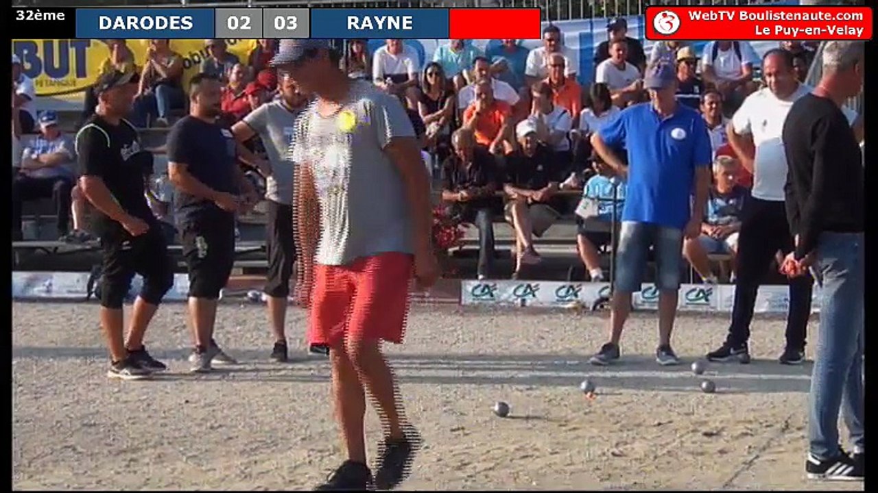 Supranational du Puy-en-Velay 2018 : 32ème DARODES vs RAYNE suivi de MALLET vs LAMBERT et 16ème MILEI vs DURK