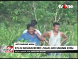 Digerebek Polisi, Penjudi Sabung Ayam Kocar-kacir ke Hutan Rawa