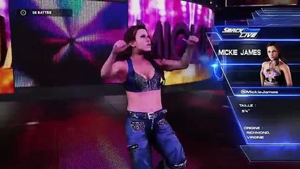WWE 2K18 SMACKDOWN LIVE ALEXA BLISS FORMS AN ALLIANCE WITH MICKIE JAMES VS THE IICONICS