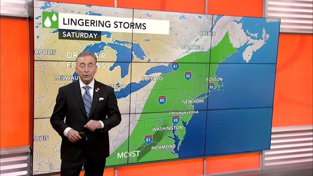 Showers, downpours to produce flood risk in Southeast, mid-Atlantic