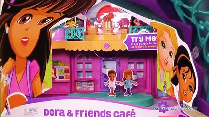 DORA THER EXPLORER Dora and Friends Cafe a Toy Unboxing