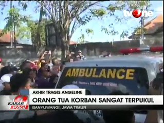Ribuan Warga Sambut Jenazah Angeline di Banyuwangi