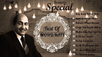 Mohmmad Rafi in Romantic Mood, Volume -3 -- मोहम्मद रफ़ी के प्यार भरे हिन्दी गीत # Zili music company !