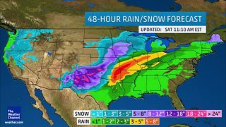 Weird Weather Alert! America! Be Aware of Giant Winter Storm Goliath!