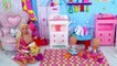 Barbie Girl Babysitting 5 Little Babies in the Kids Nursery Doll Room!