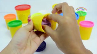 Dinosaur Play Doh Surprise Toy Video | SHAPE A SPINOSAURUS Dinosaur Play doh Color Toys fo