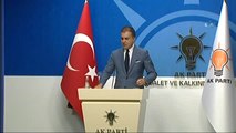 AK Parti Sözcüsü Ömer Çelik, Mkyk Toplantısında Belirlenen Myk Listesini Açıkladı
