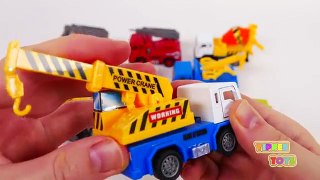 Fun Construction Vehicles for Kids Learn my Colors with Toys