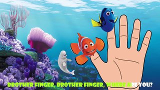 Finding Dory and Nemo Finger Family | Nursery Rhymes song for children