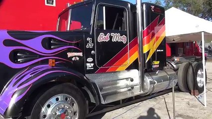 Big Rig Video, Custom Truck Show, Jet Semi Truck, Kenworth RACING