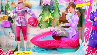 Barbie Playset I Can Be Snowmobile Arctic Rescuer Toy Review