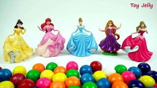 Learn Colors Microwave Baby Disney Princess Superhero Cup Surprise Toys Finger Family Nurs