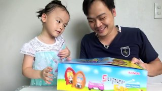Learn Colors with Baby Kinder Surprise Eggs Car for Children Finger Family Song Nursery Rh