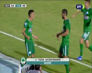 1-0 Anastasios Hatzigiovannis Goal - Panathinaikos 1-0 Levadiakos - 18.08.2018