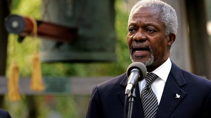 El mundo entero lamenta la muerte de Kofi Annan