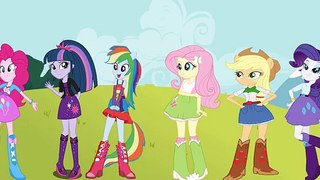 My Little Pony Equestria Girls Transforms Into Paw Patrol MLP Coloring Videos For Kids