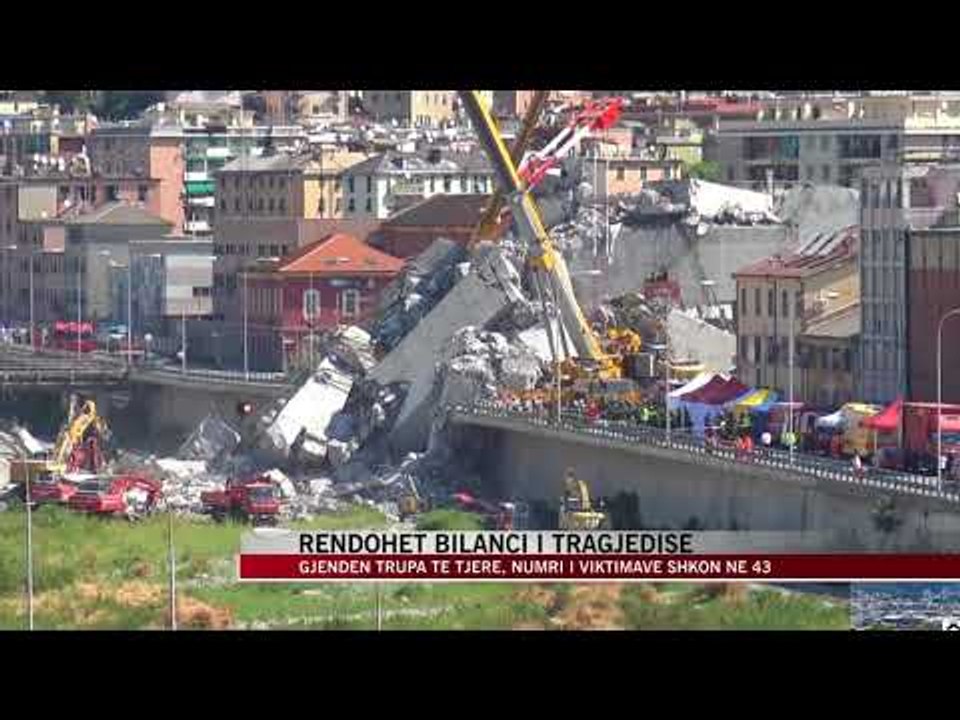 Shkon në 41 numri i viktimave në Xhenova, por ka ende të zhdukur - News, Lajme - Vizion Plus