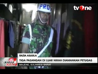 Razia Rumah Kos, Petugas Gabungan Ciduk 3 Pasangan di Luar Nikah