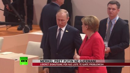 Merkel pret Putin ne Gjermani - News, Lajme - Vizion Plus