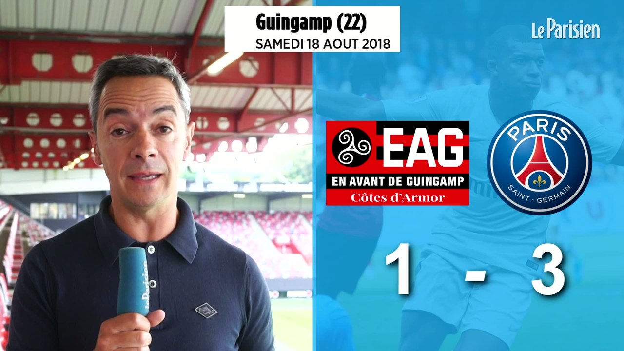 Guingamp - PSG (1-3) : « Mbappé bien dans ses crampons »