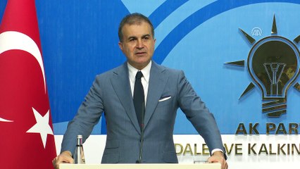 Ömer Çelik: 'AK Parti kongreleri Türk demokrasi hayatının dönüm noktalarıdır' - ANKARA