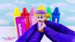 Bubble Guppies Jumbo Crayons Toy Surprises! Fun Learn Colors Nursery Rhyme Video