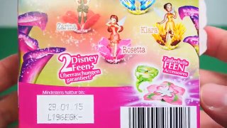 2 Kinder Surprise EGGs Disney Fairies Zarina Klara