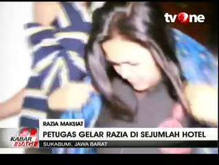 Puluhan Pasangan Mesum Terjaring Razia di Sukabumi