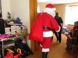 Santa bringing presents 2008