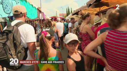 Marchés d'été : gare aux fraudes