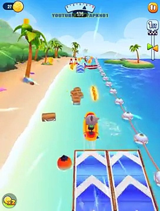Talking Tom Jetski 2 Android Gameplay Ep 1 Talking Tom