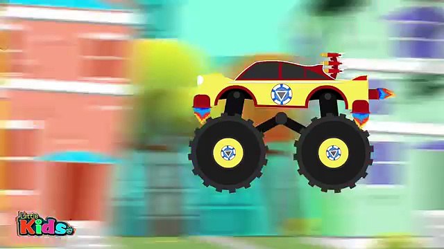Super Trucks | Monster Trucks For Kids | Street Vehicles | Car Wash | Kids Videos